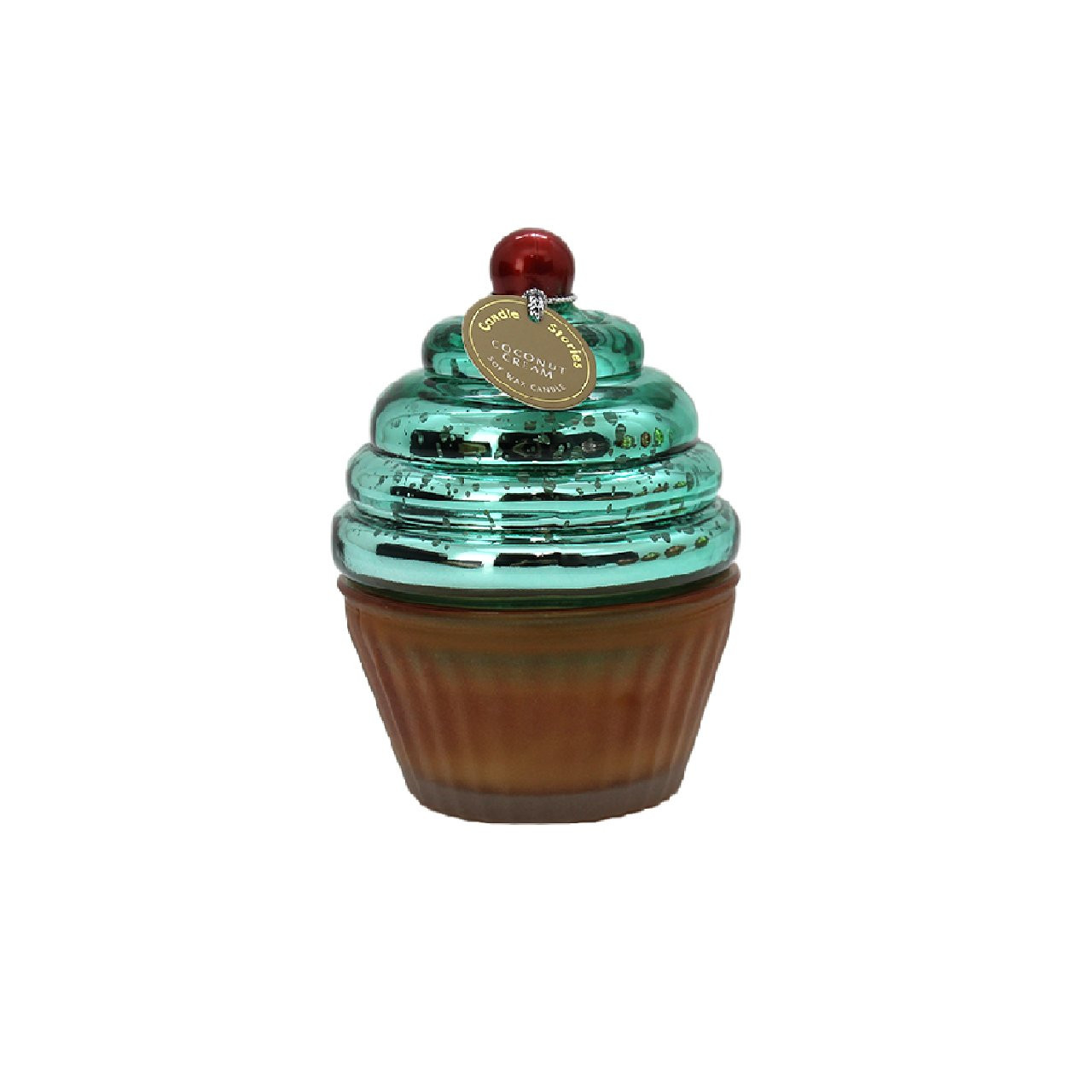 Candle Cup Cake CeramicCoconutCream(6/6)