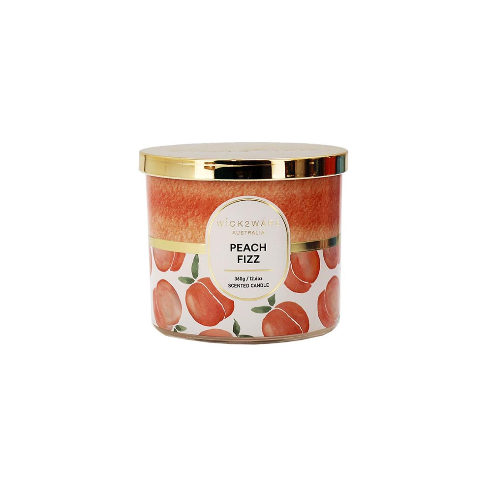 Candle JarSOY360g10x9cm Peach Fizz(6/6)