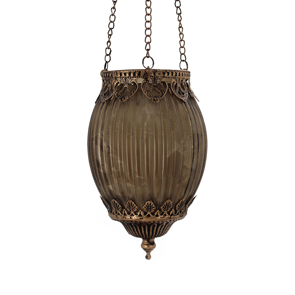 MoroccanStyleHangLantnD11x18.5Brn(1/12)