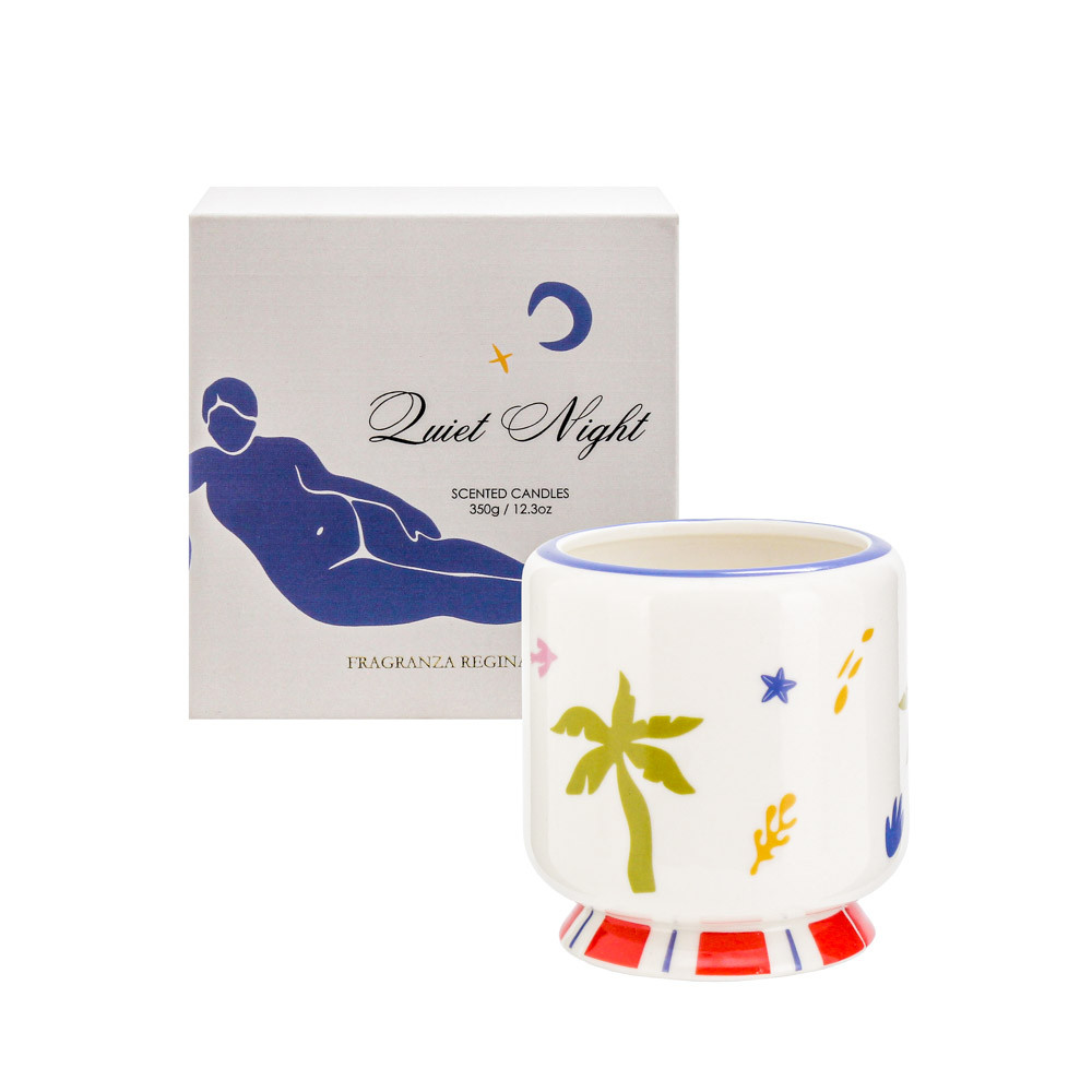 CandleJarSOY350gCeramic-Quiet Night(1/6)