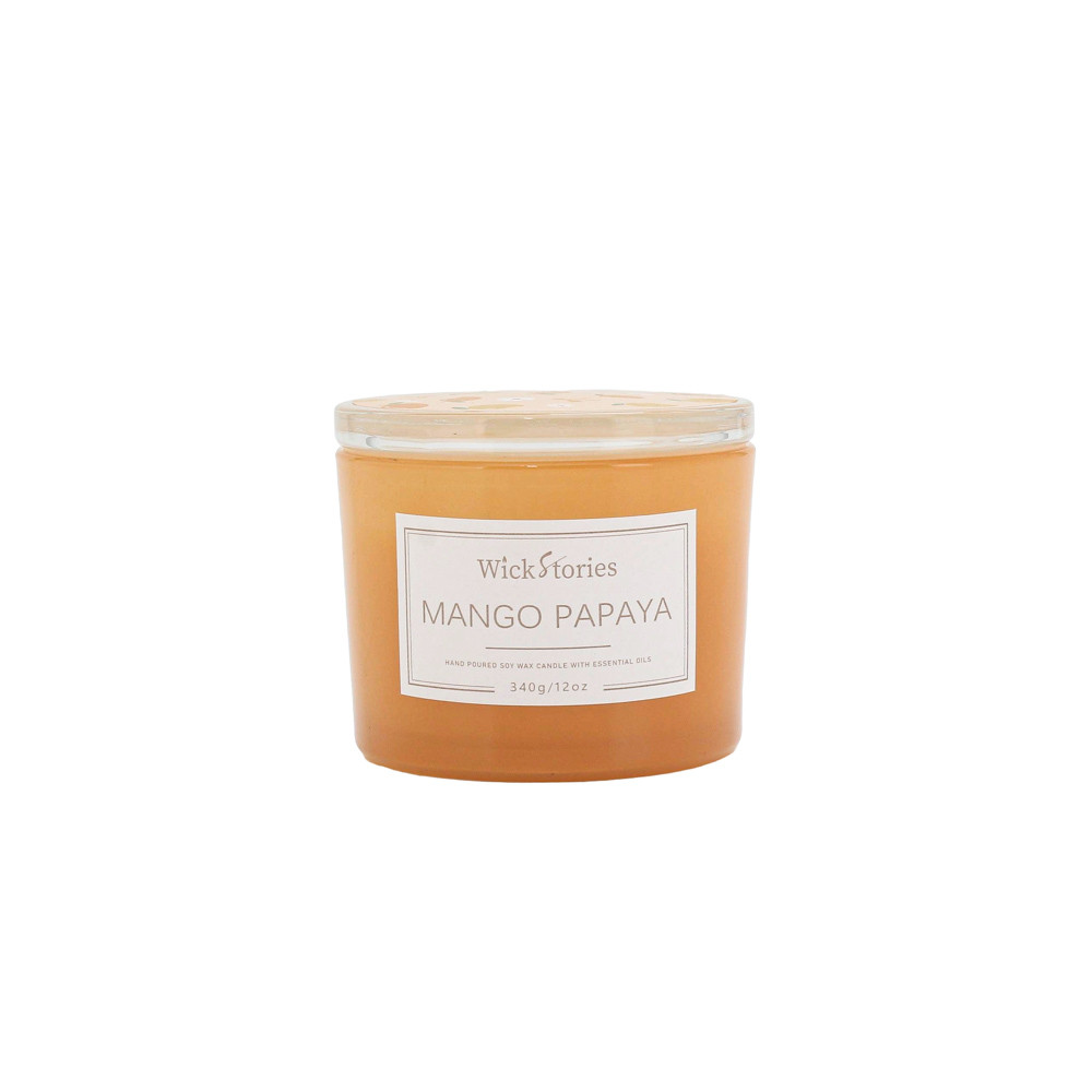 Candle Jar SOY 340g Mango Papaya (6/6)