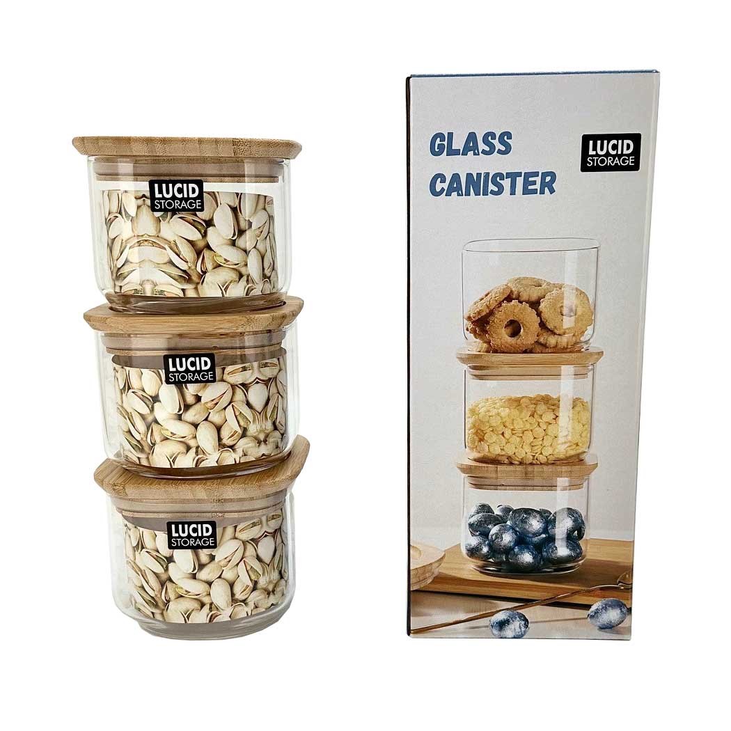 GlsBorosilicat3pc/set10.8x9cm500ml(12/12