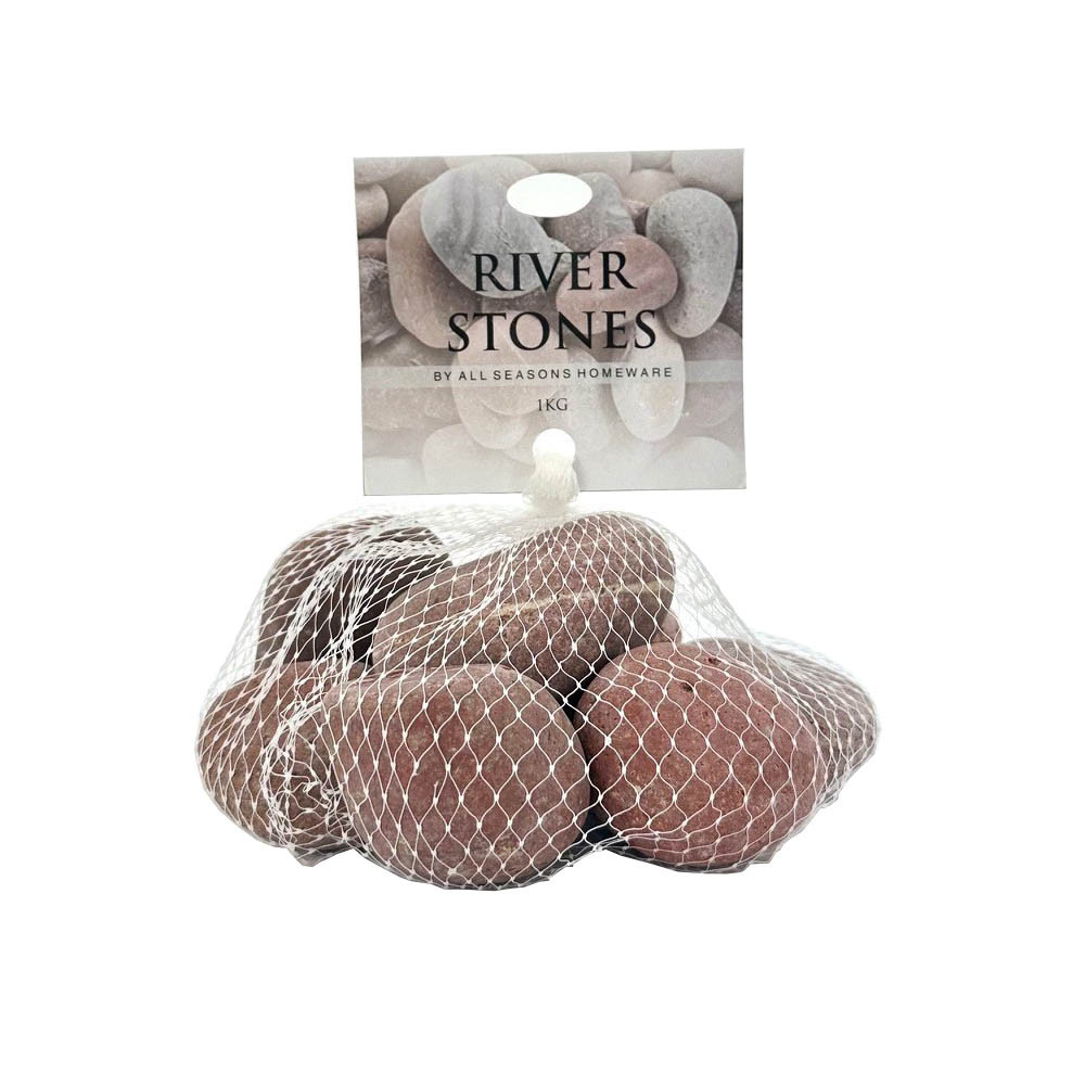 River Stone 3-5cm in Size 1KgRed (15/15)