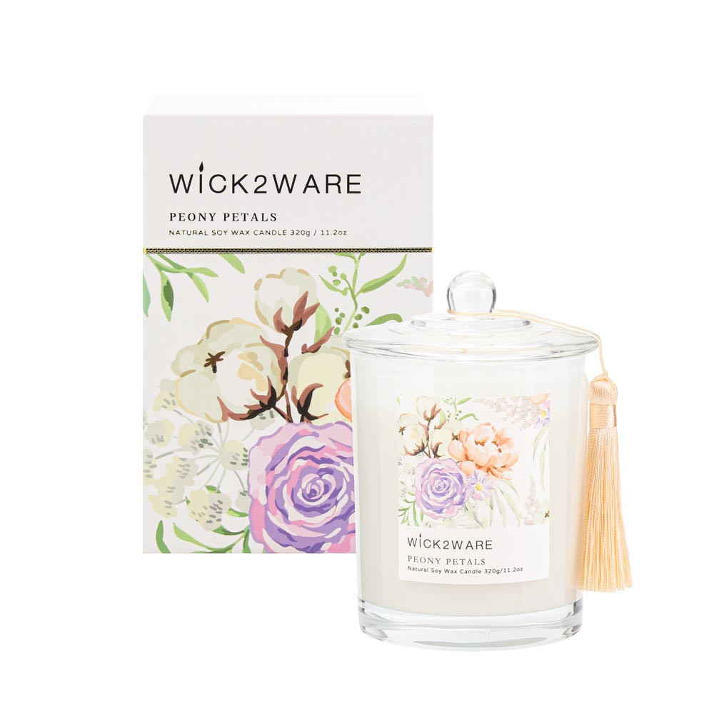 CandleJarSOY320g Peony Petals (1/6)