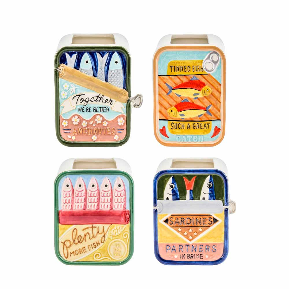 Pot Fish Can 9.7x9x11.5cm (8/48)