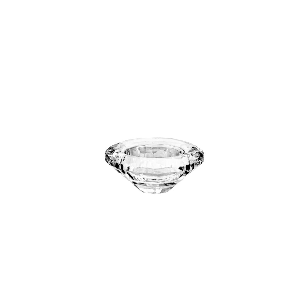 Candle Holder Crystal Clear7x3cm (24/48)