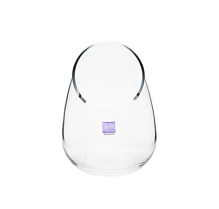 Glass Lamp w/Diagonal Cut 22cmH (1/6)