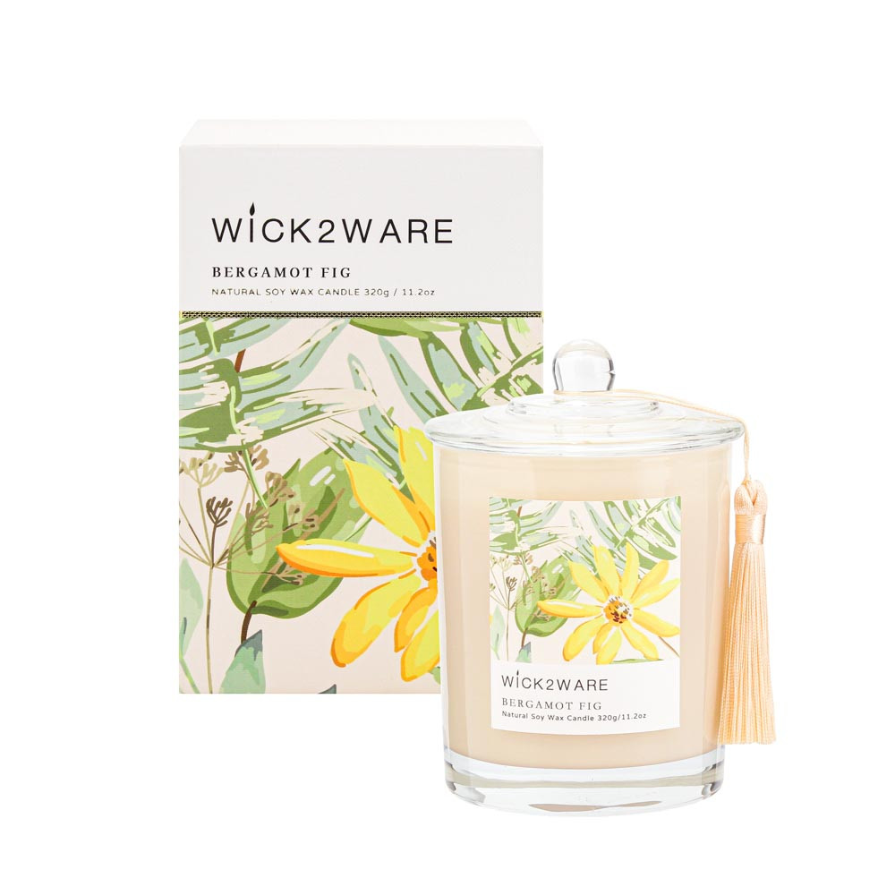 CandleJarSOY320g Bergamot Fig (1/6)
