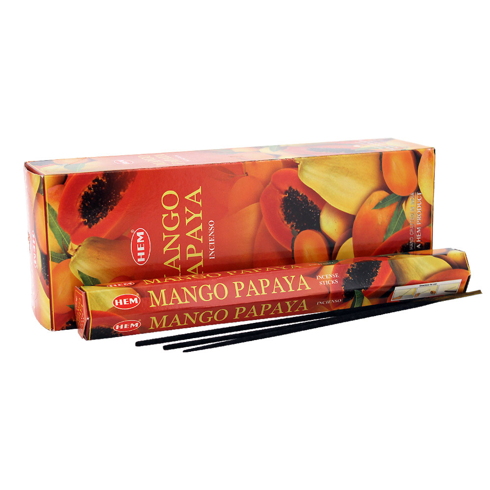 HEM Hexagon Incense-Mango Papaya(S/6)
