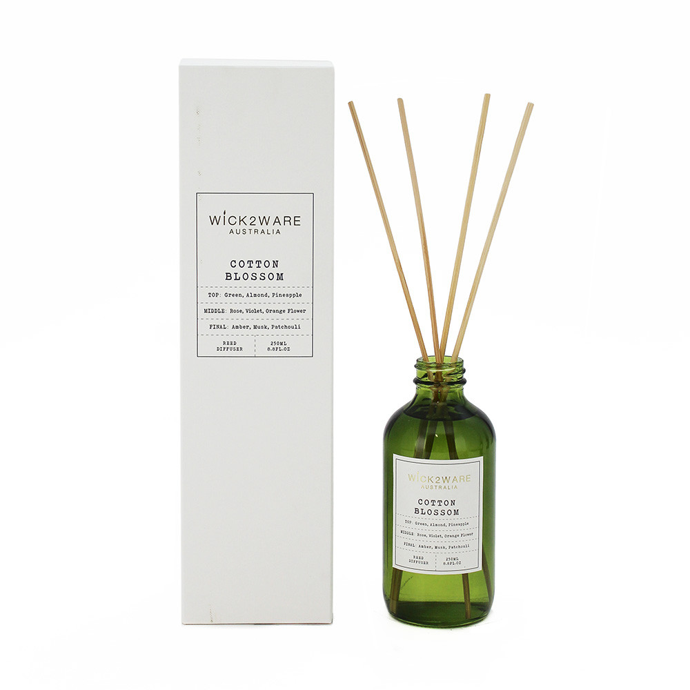 Diffuser250mlGreenBottleCottonBlosm(6/6)