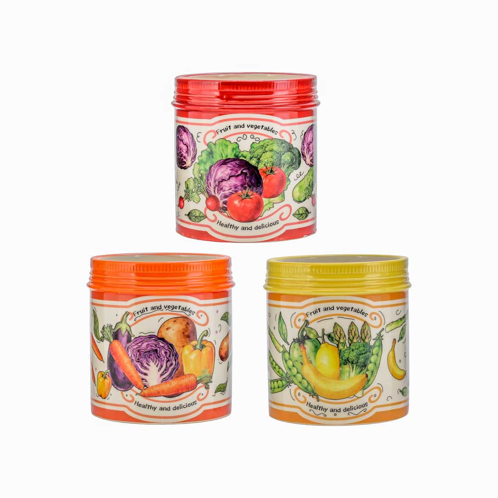 Pots Round VegetableD10.5x11cmHMix(6/36)