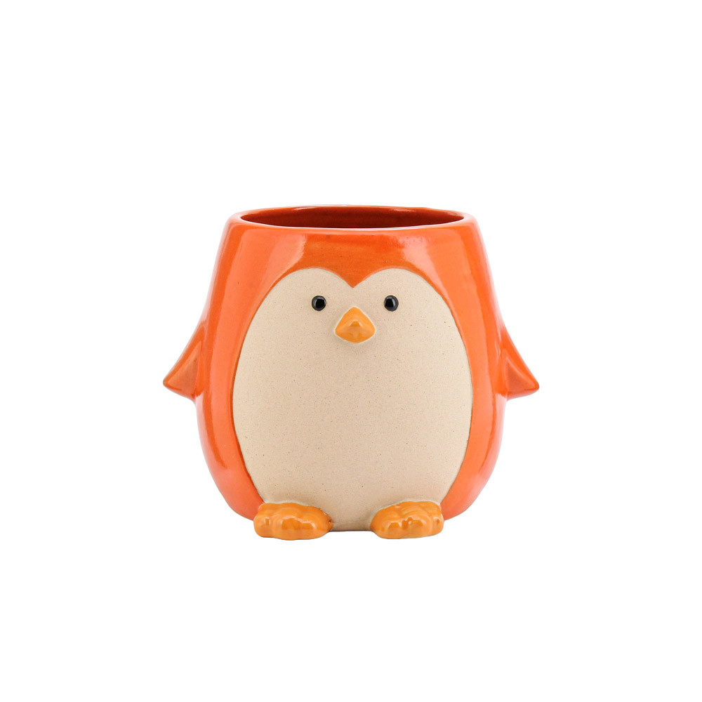 Pot Penguin 17.4x14.8x13.5cmOrange(1/12)