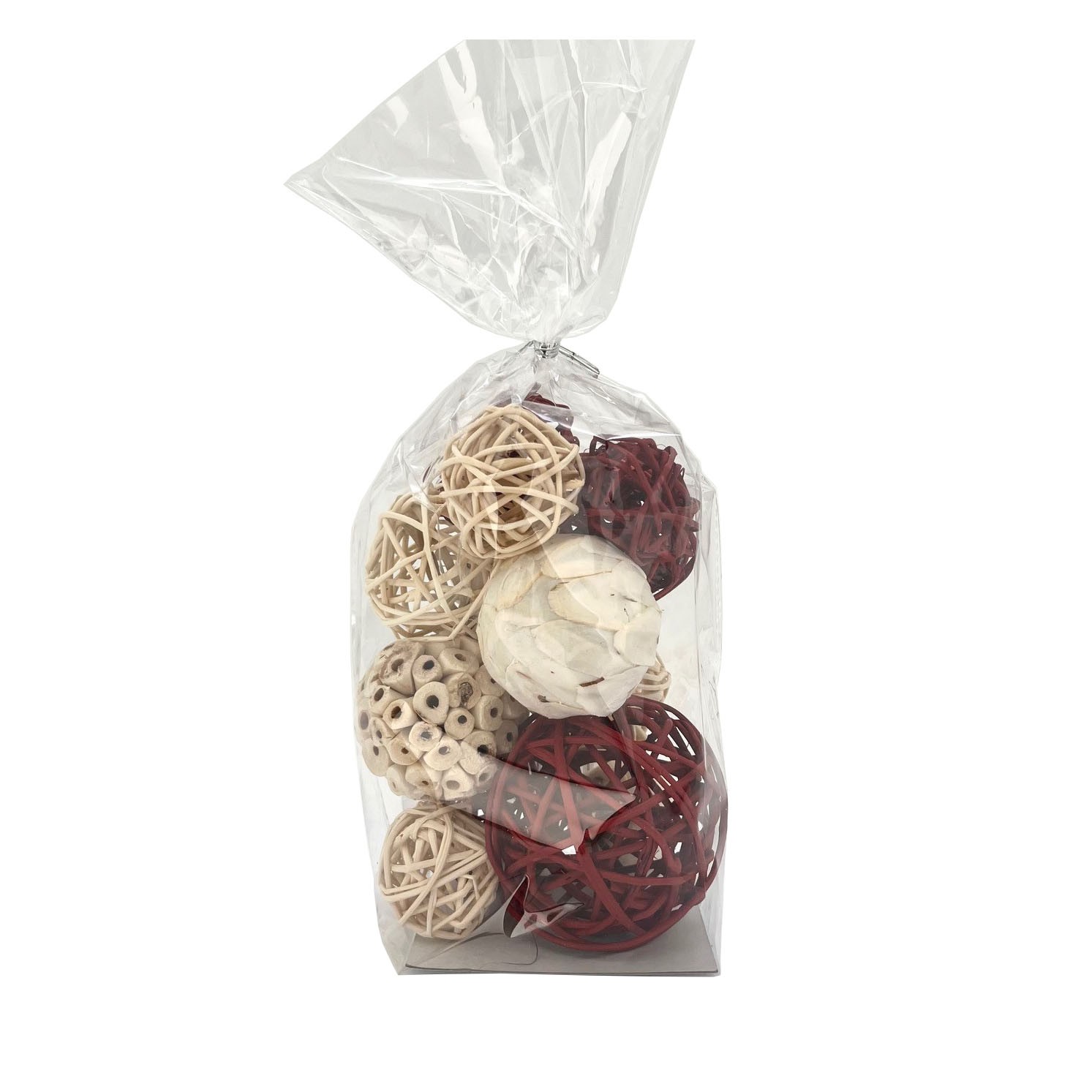 Scented Deco Ball In Bag - Red (24/24)