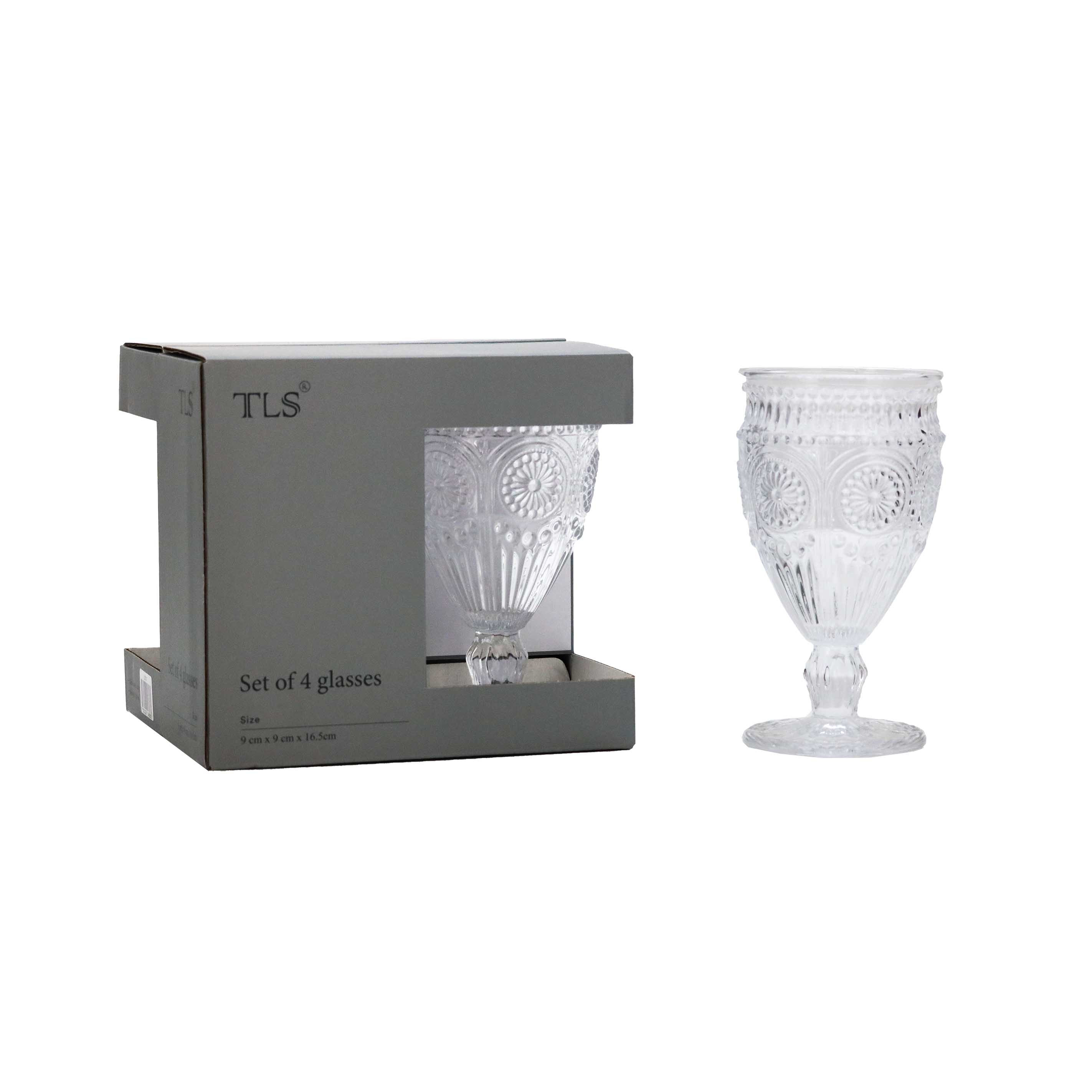 GlassWineSunflowerS/4D9x16.5cmClear(1/6)