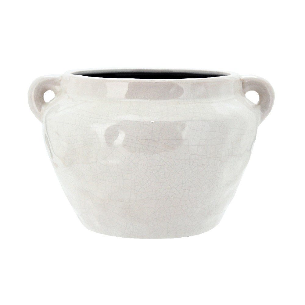 Jar w/Double Handles 24.5x22x15cmH (4/4)