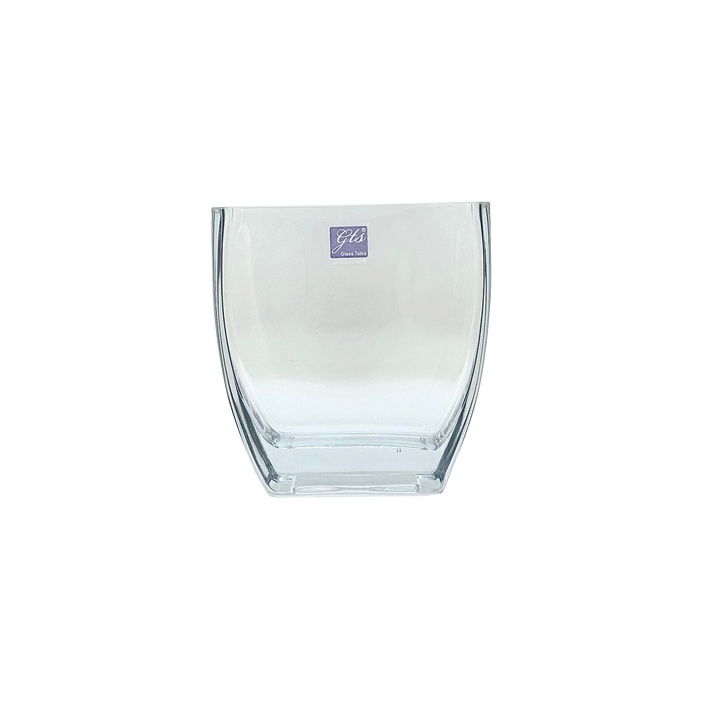 Glass Vase Flat 6x15.5cm (1/12)