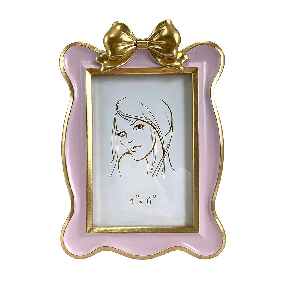 PhotoFrame W/Ribbon 4x6InchPurple (1/18)