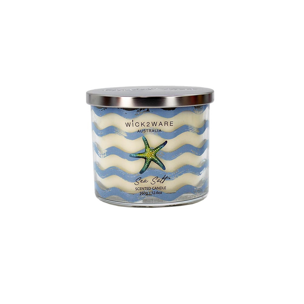 Candle JarSOY360g10x9cm-Sea Salt(6/6)