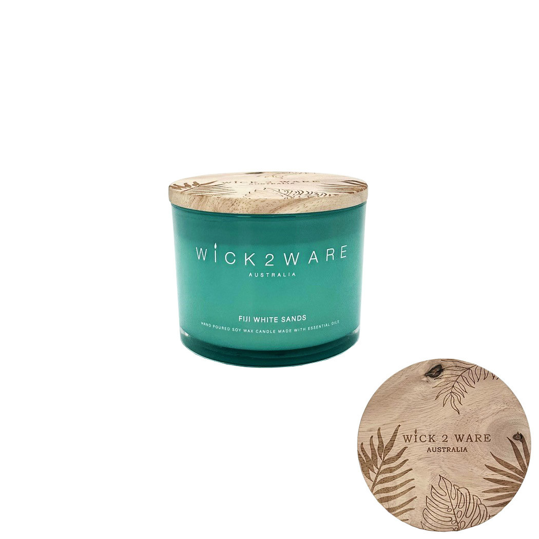 CandleSOYJar 340g Fiji White Sands(6/12)