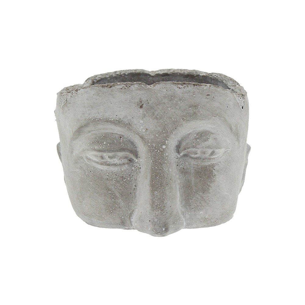 Planter Head Cement 21x17.5x13.5cm(1/6)
