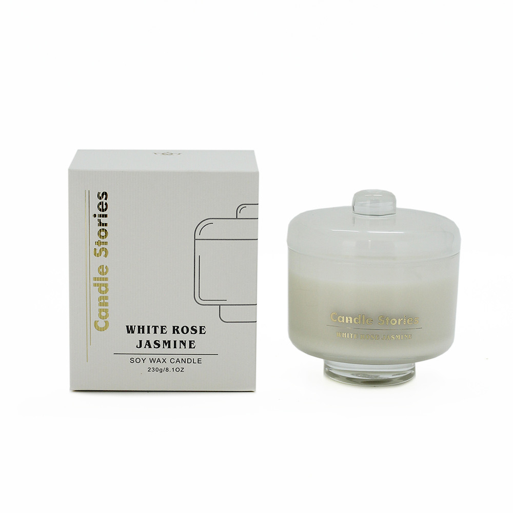 Cande Jar SOY 230gWhiteRose&Jasmine(6/6)