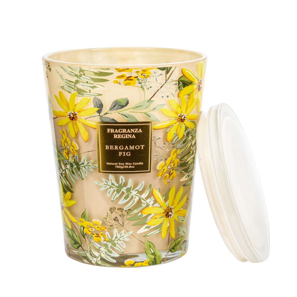Candle Jar SOY 760g Bergamot Fig (1/6)