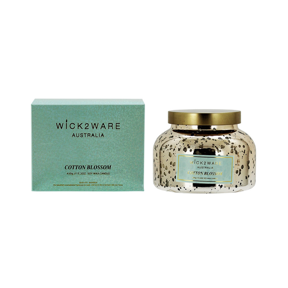 CandleJarSOY430g w/BoxCottonBlossom(6/6)