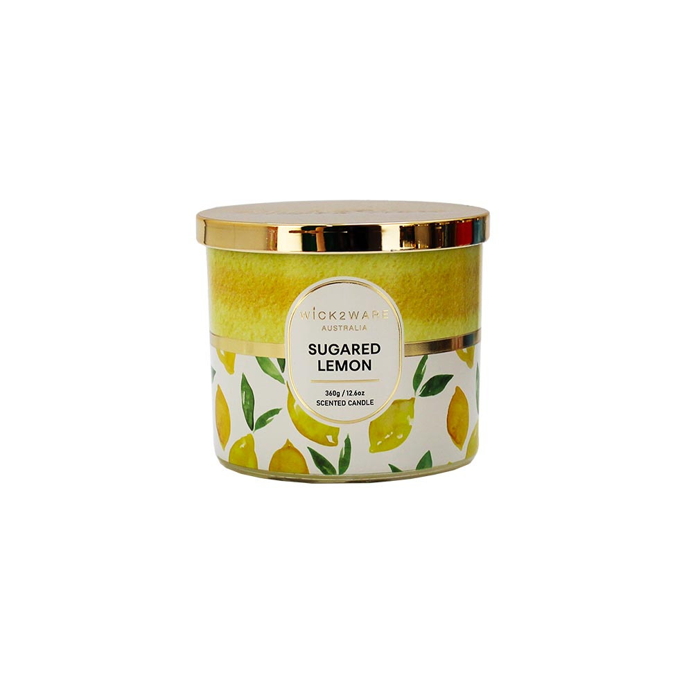 Candle JarSOY360g10x9cm-Sugar Lemon(6/6)