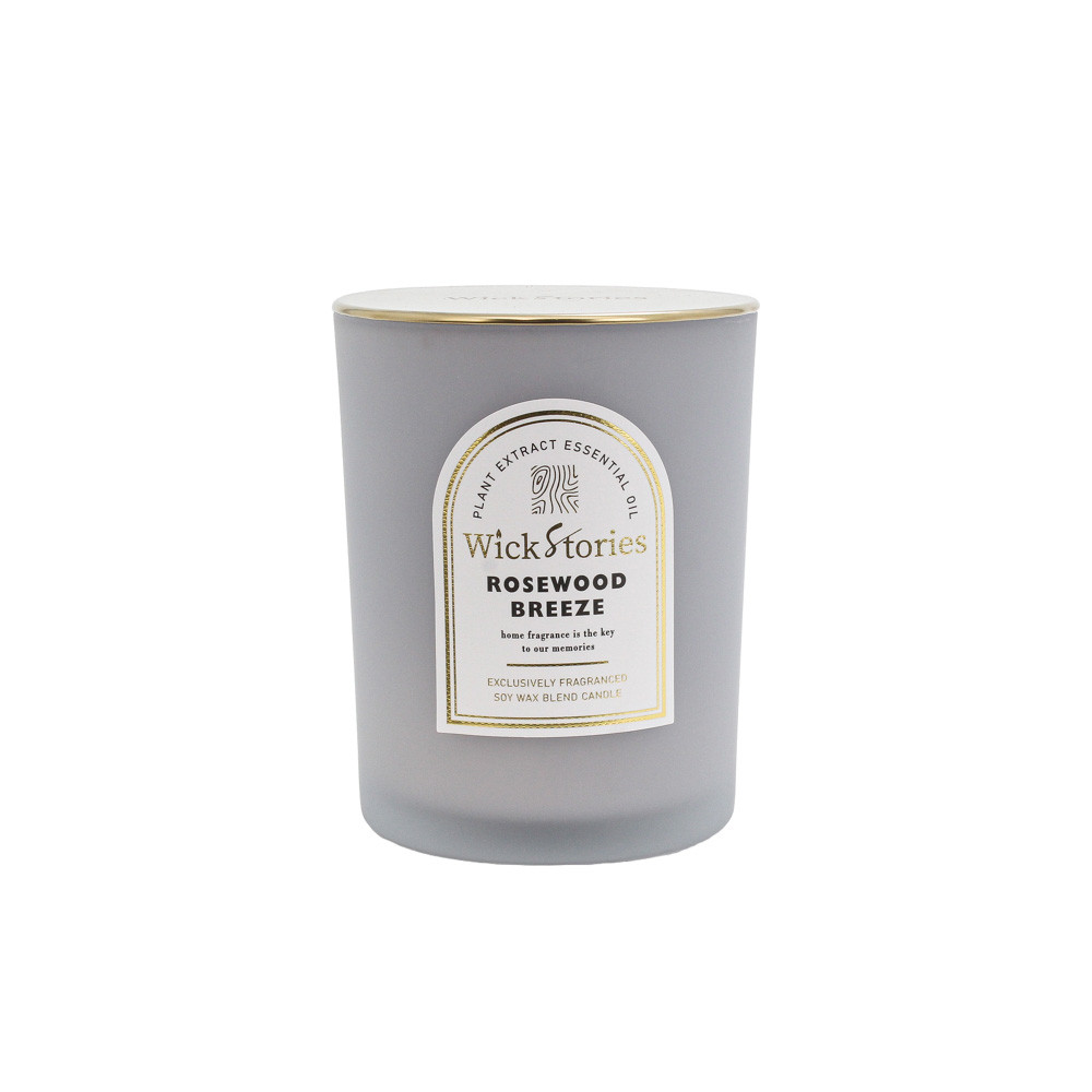 Candle Jar SOY 450g Rosewood Breeze(6/6)