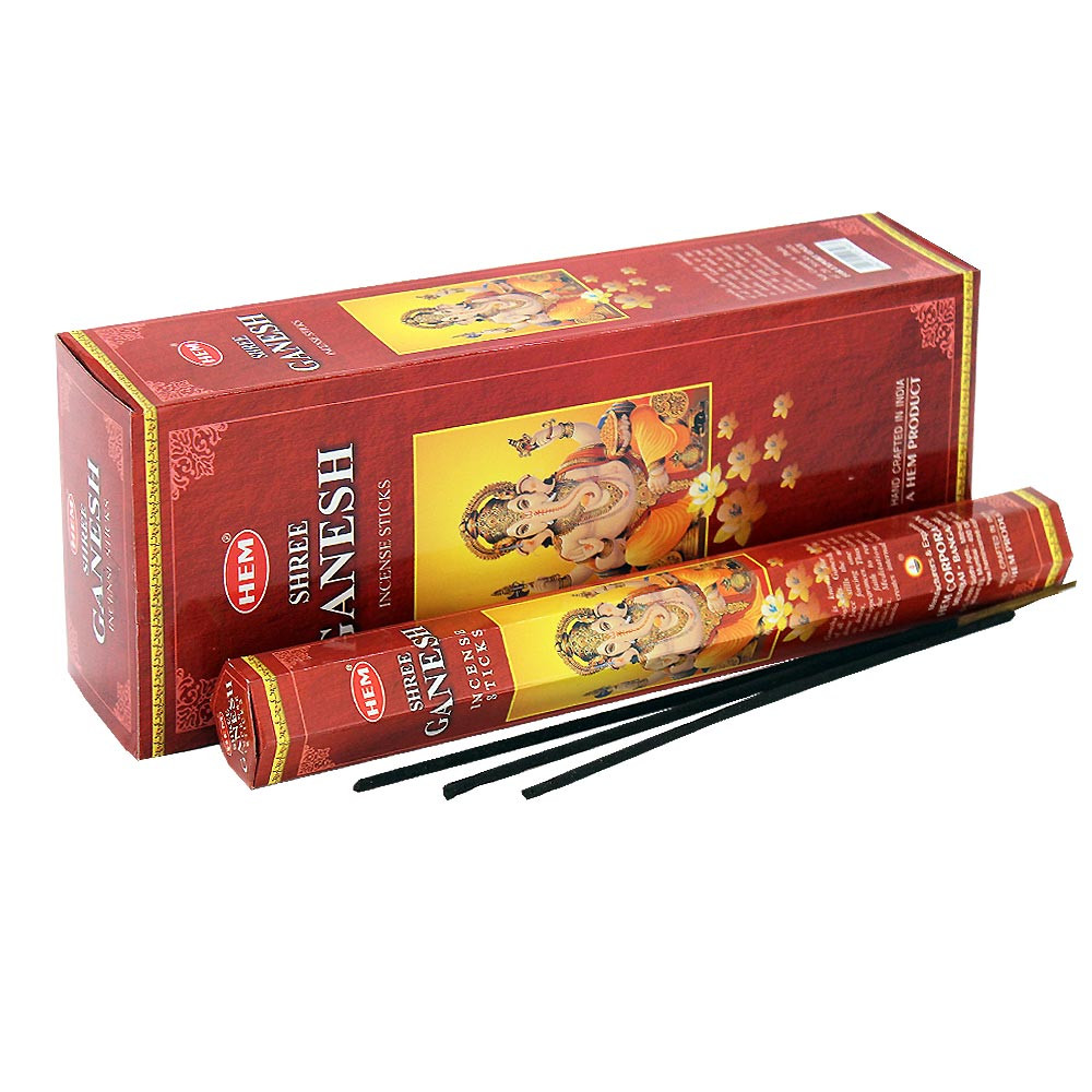 HEM Hexagon Incense-Shree Ganesh (S/6)