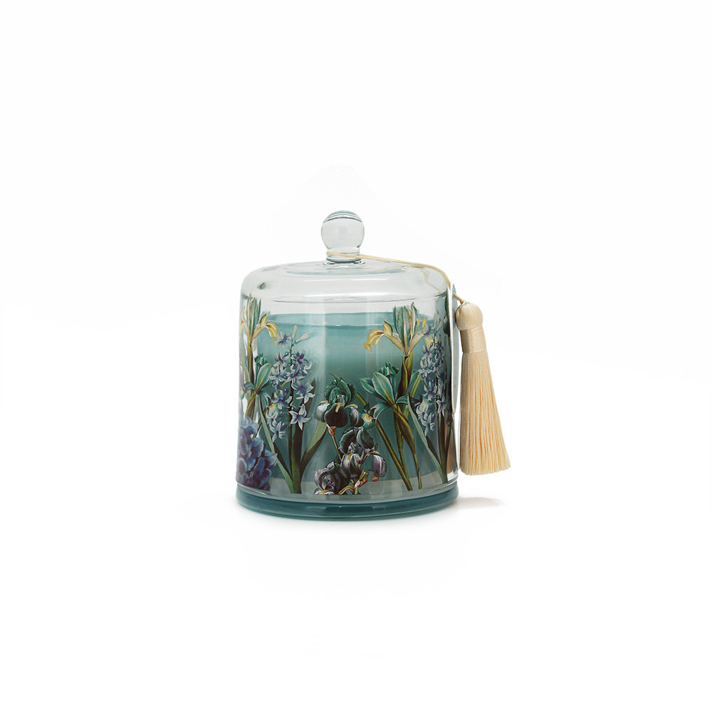 Candle Jar Cloche SOY 270g WildIris(6/6)
