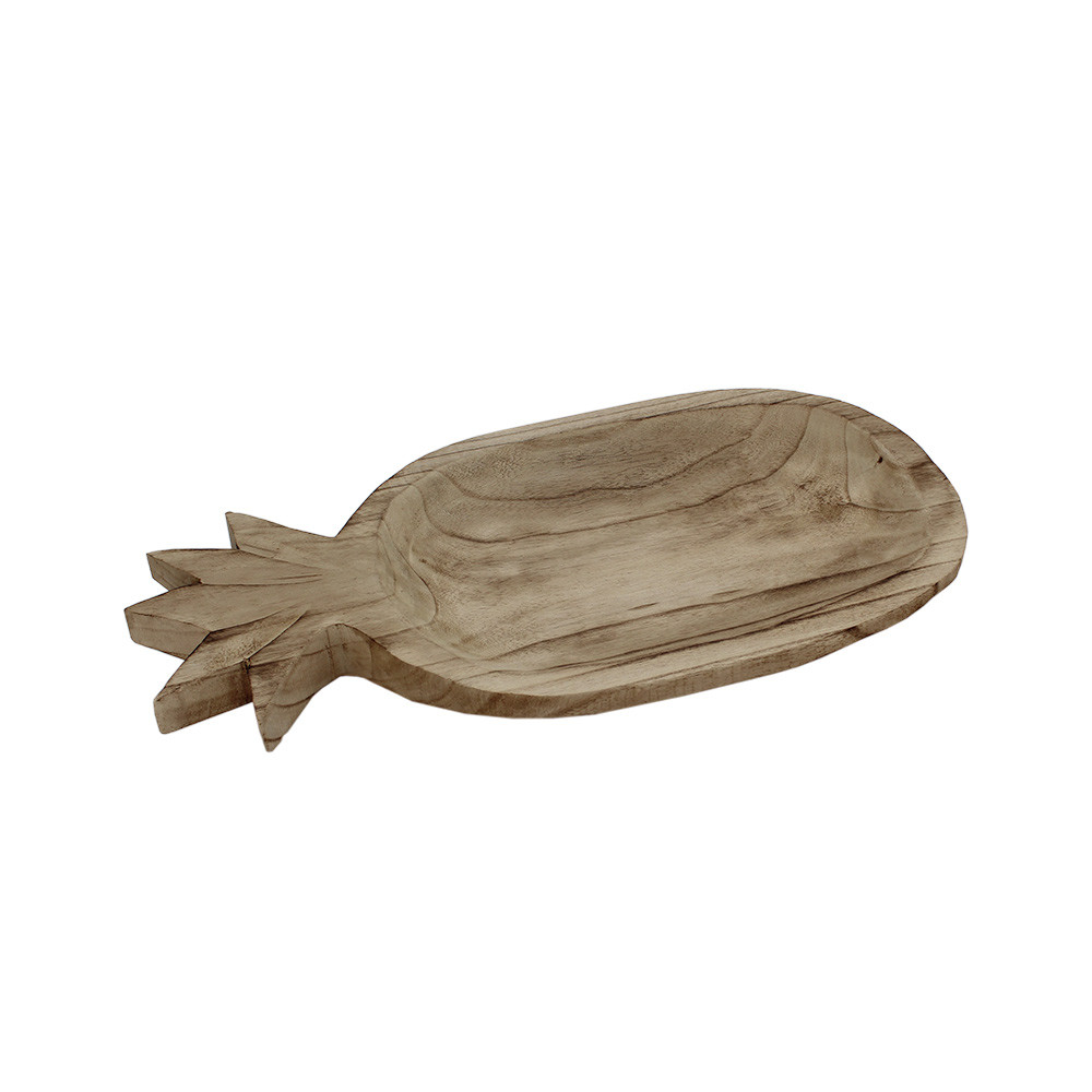 Wood Serve Platter Nat 52x27.5x6cm (4/4)
