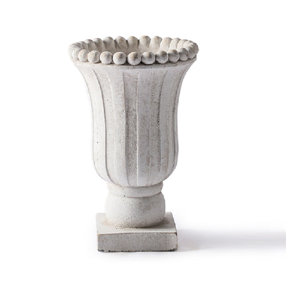 Pot Urn Cement 16.8x16.8x26.5cm (1/4)