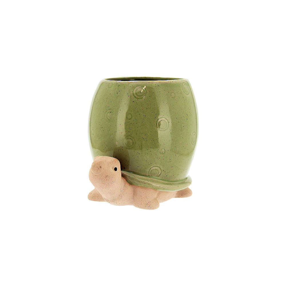 Pot Turtle 13.8x11.6x12cm - Green (1/12