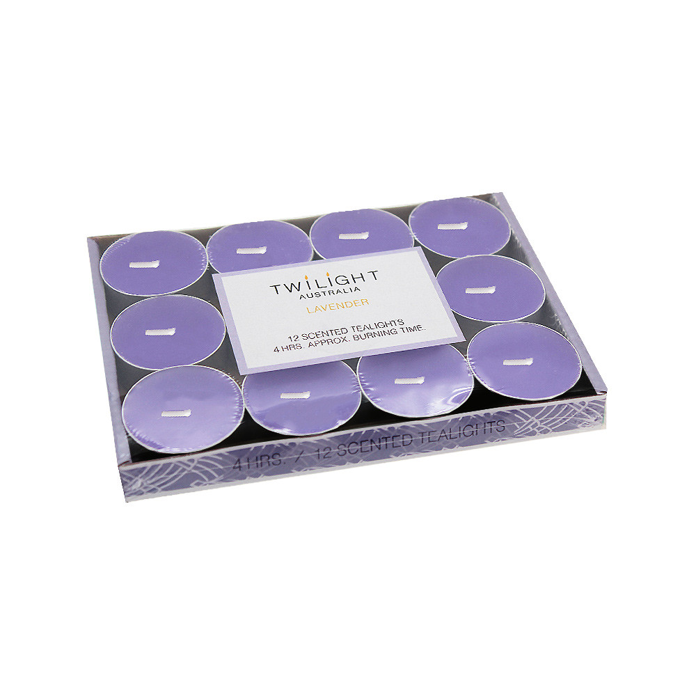 CandleT-lite4Hrs12/Pk Lavender(24/72)