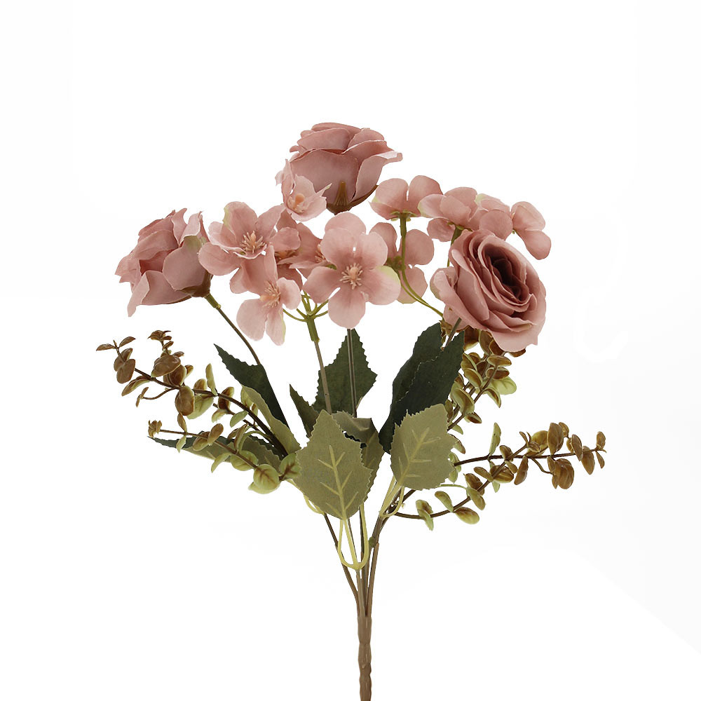 Flower Rose Bush 5x30cm-DustPink(24/240)