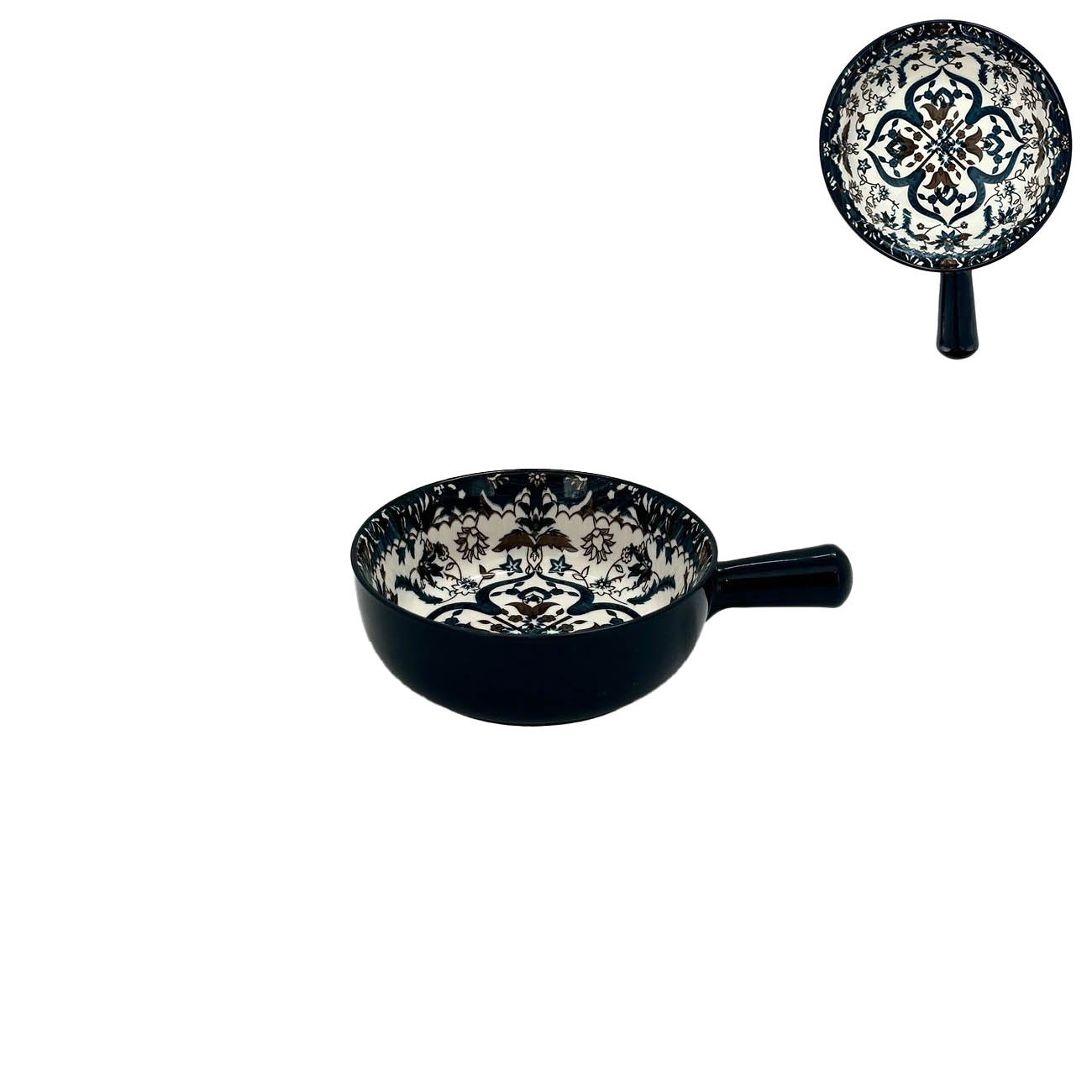 Turkish Style 8Inch Hand Bowl-Blue(6/24)