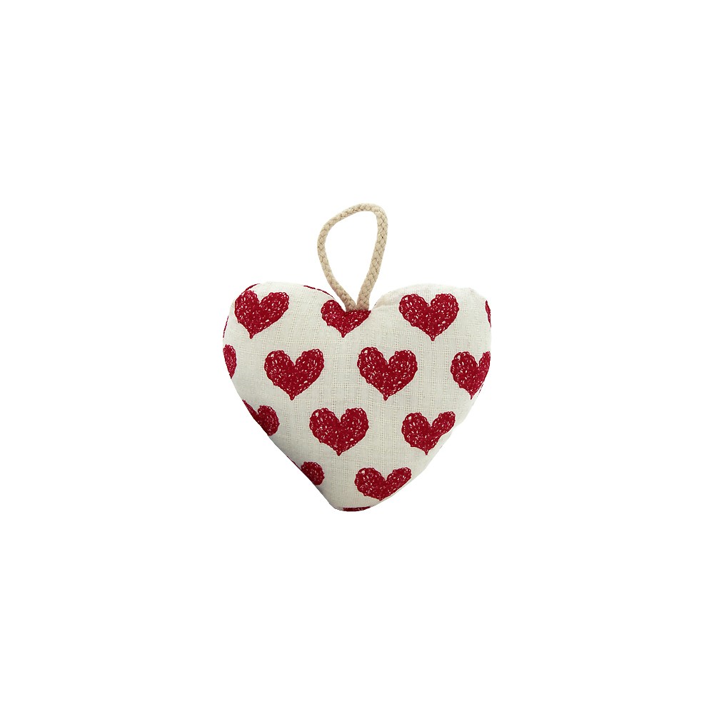 Hanging Heart - Sml Red (12/12)