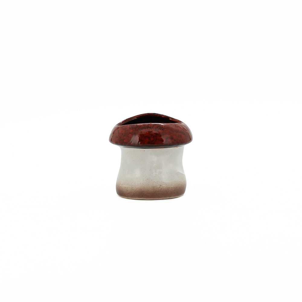 Pot Mushroom 10.4x10x9.8cm - Red (4/16)