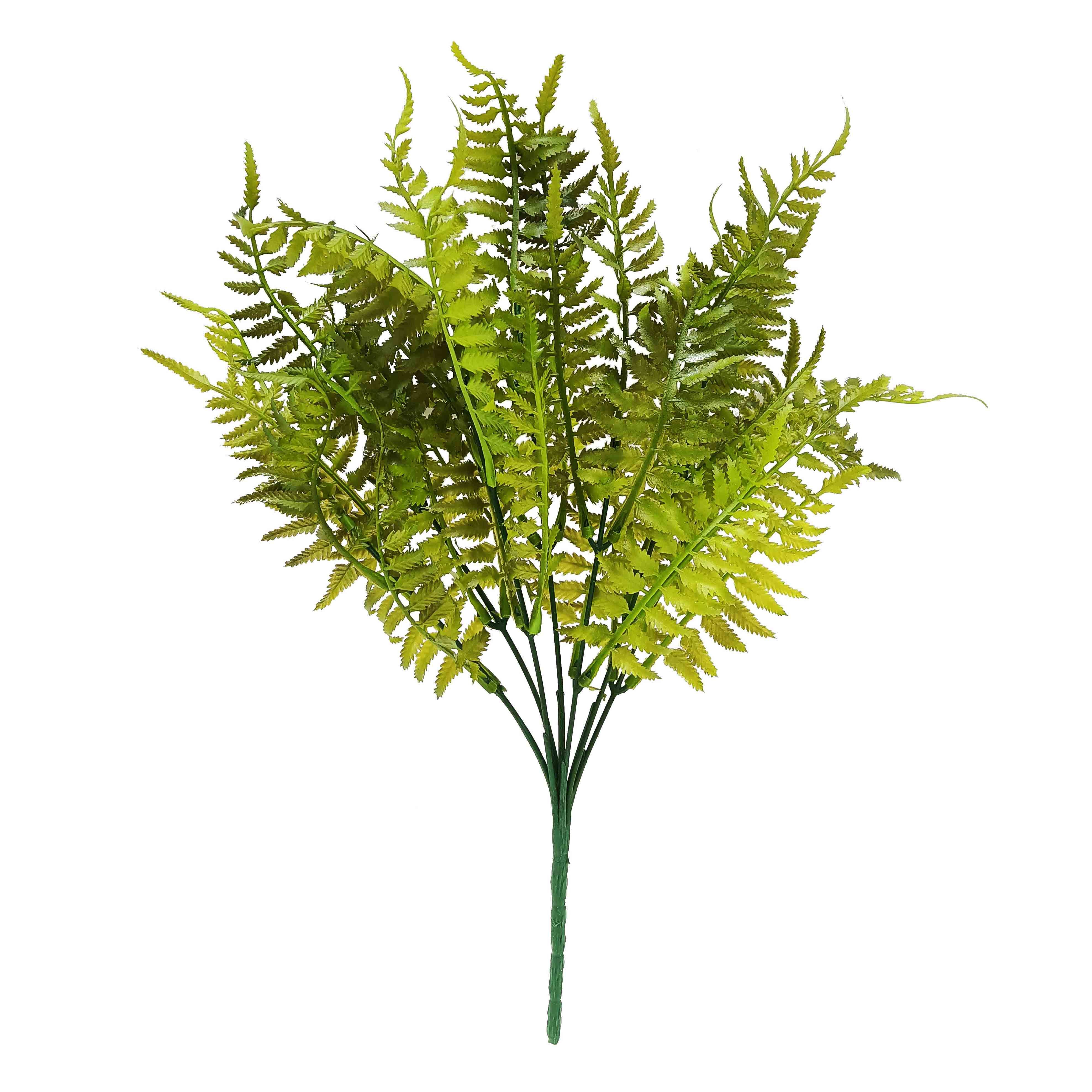 Greenary Fern Bush 14x14x40cm (24/144)