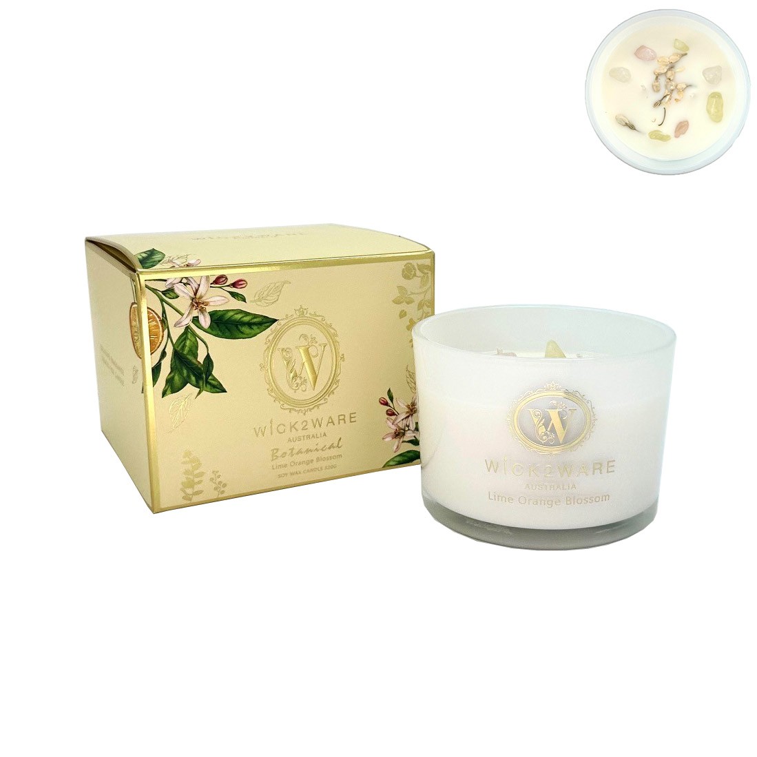 CandleSOYJar320gLimeOrangeBlossom(6/12)