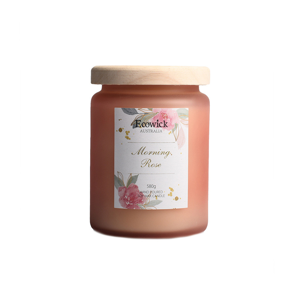W2W Candle Jar 580g-Morning Rose (6/6)
