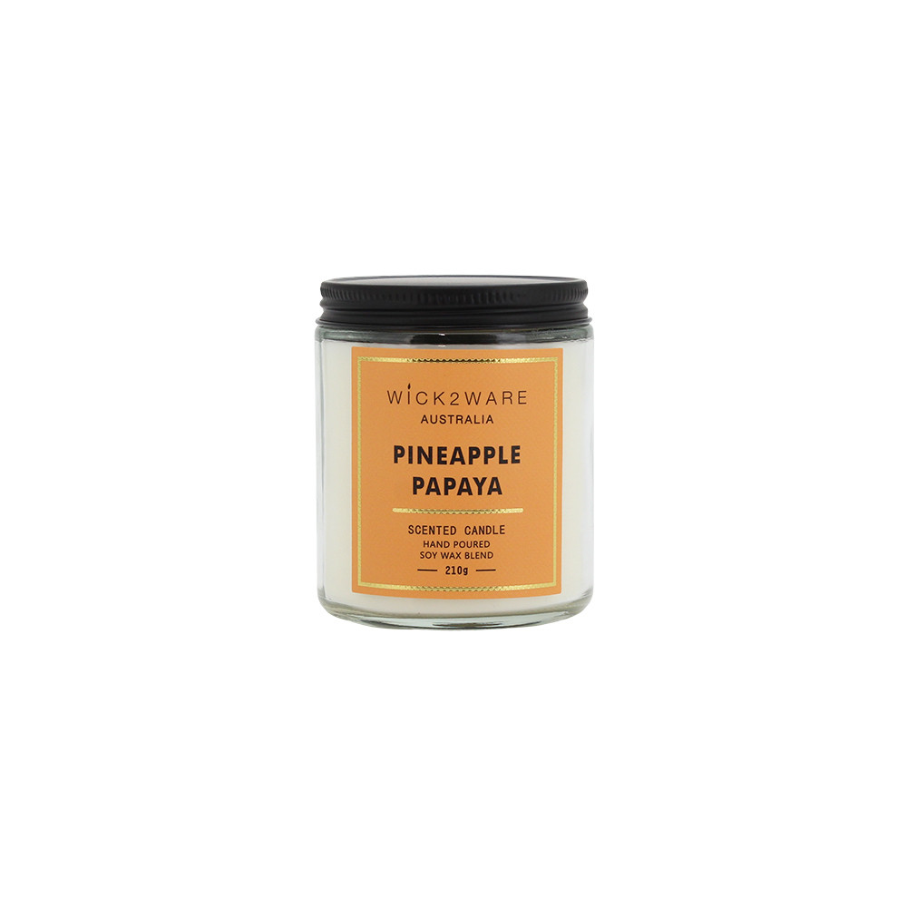 CandleJar210g7x9cmPineapple&Papaya(6/24)