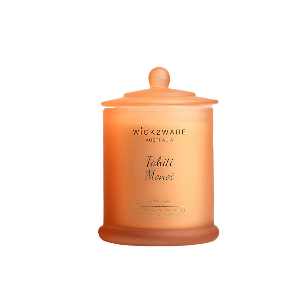 Candle Jar 400g Tahiti Monoi-Orange(1/6)