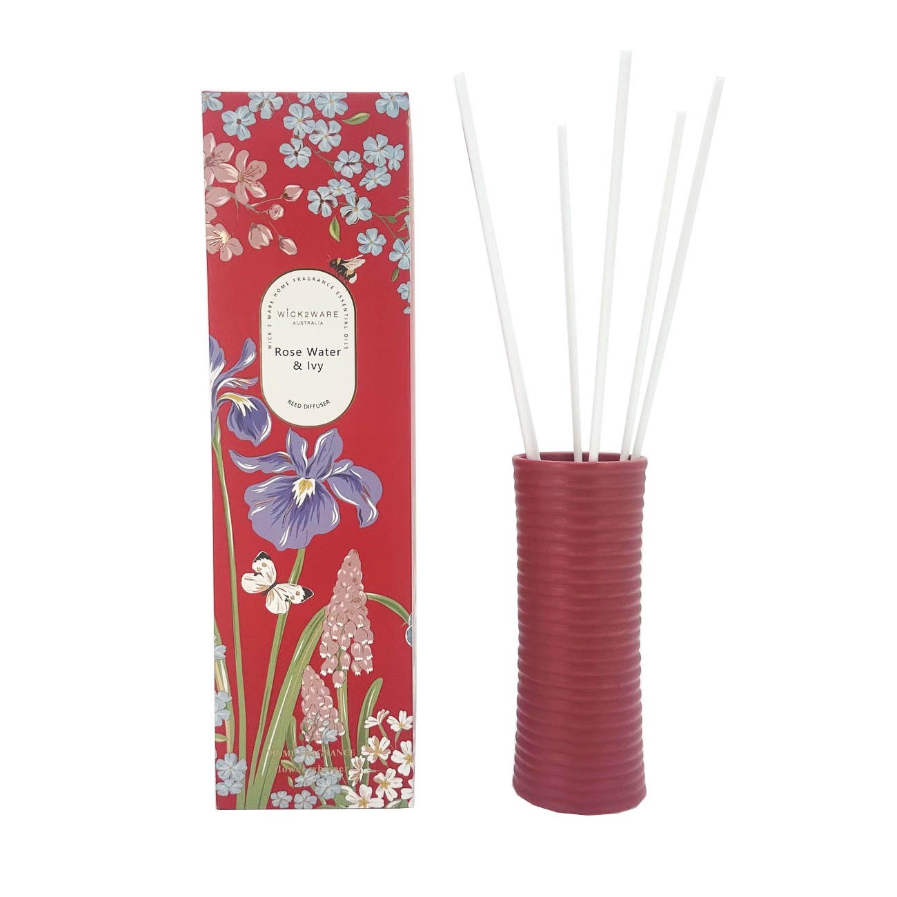 Diffuser 180ml Rose Water &Ivy Red(6/12)