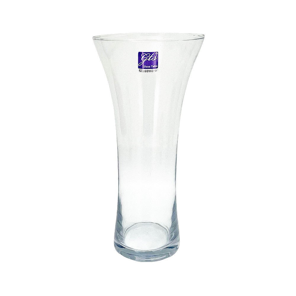 Glass Vase Flared 14.5x30cmH (1/6)