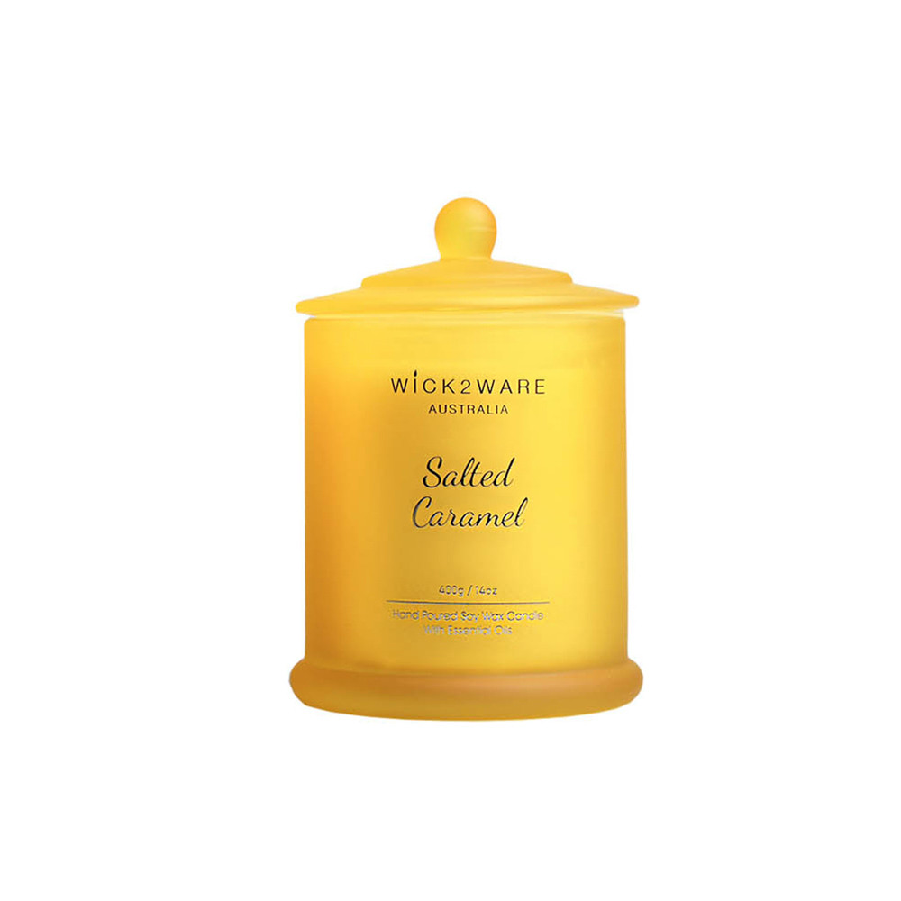 Candle Jar 400g Salted Caramel-Yel(1/6)