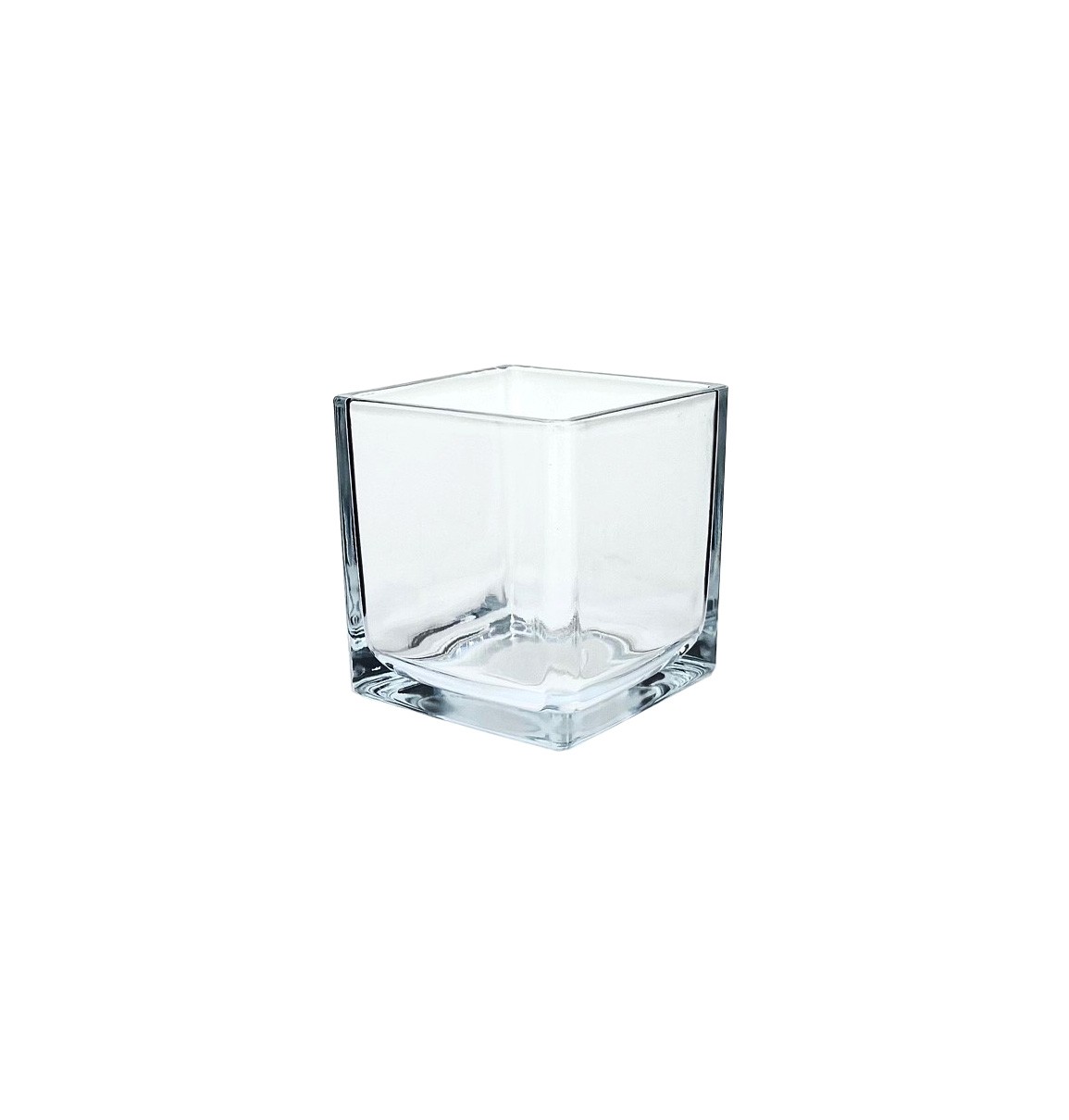 Glass Cube 8x8x8cm - Clear (24/24)