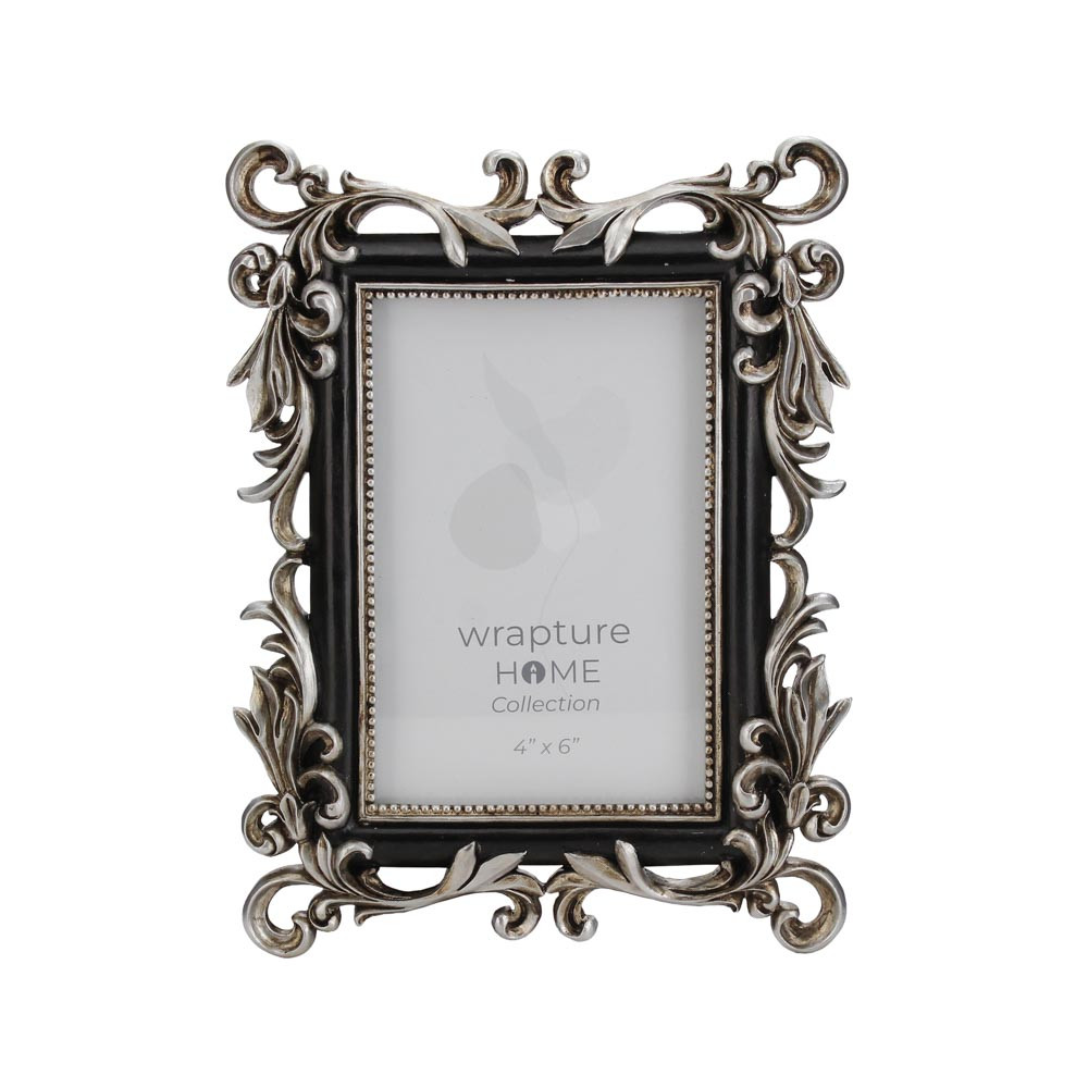Photo Frame Sq 4x6 Inch - Pewter (9/18)