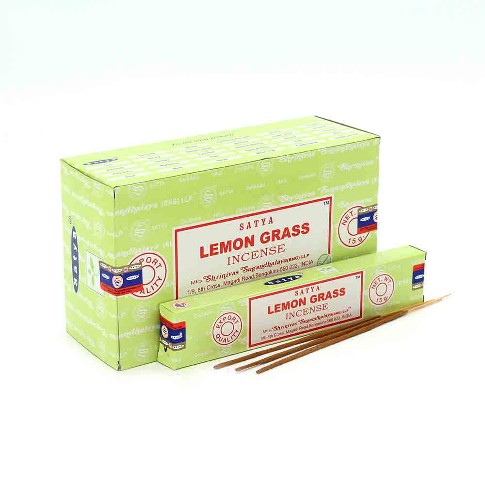 Satya Lemongrass Incense15gms (S/12)